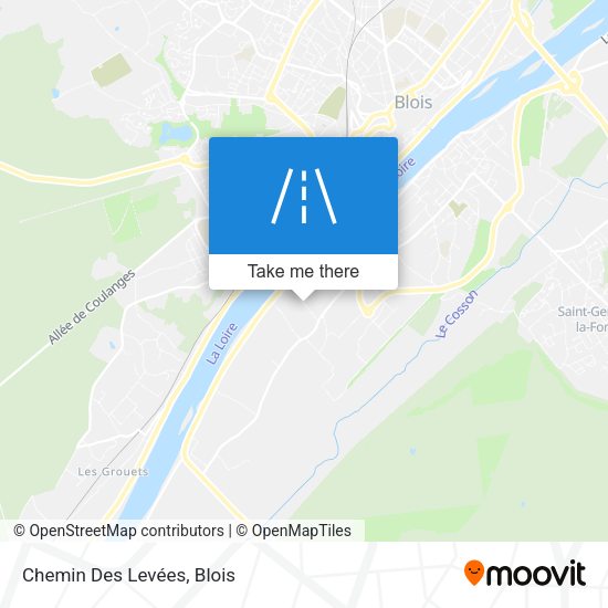 Chemin Des Levées map
