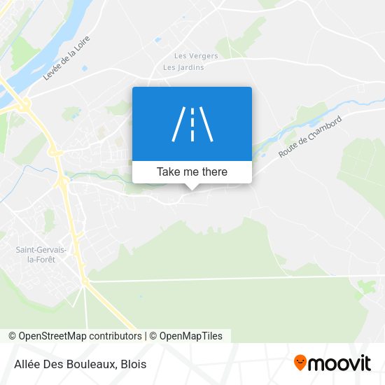 Allée Des Bouleaux map