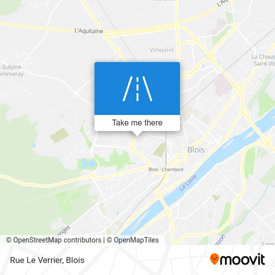 Rue Le Verrier map
