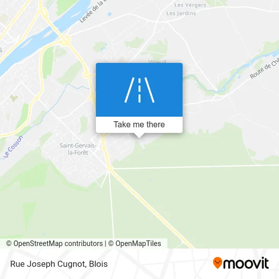 Rue Joseph Cugnot map