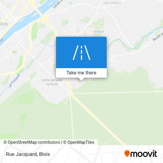 Rue Jacquard map