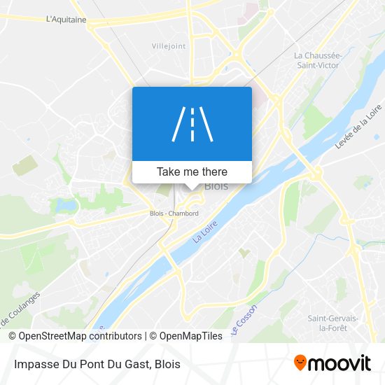 Impasse Du Pont Du Gast map