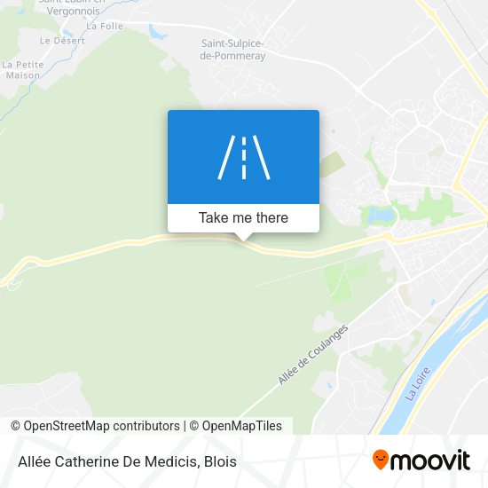 Allée Catherine De Medicis map