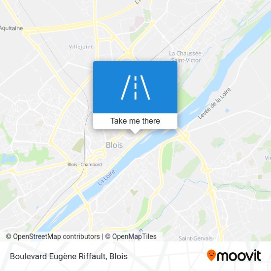 Boulevard Eugène Riffault map