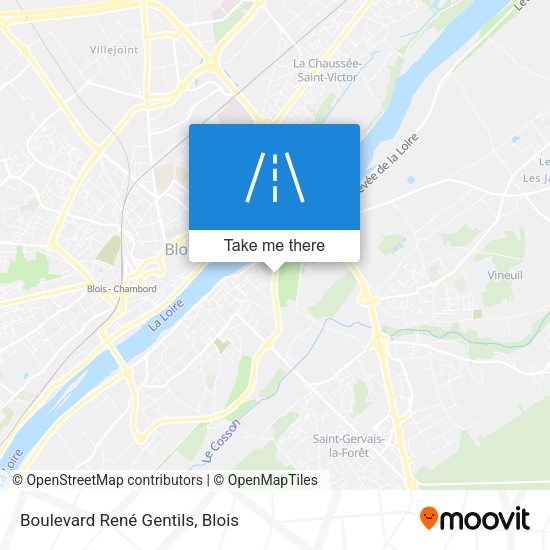 Boulevard René Gentils map