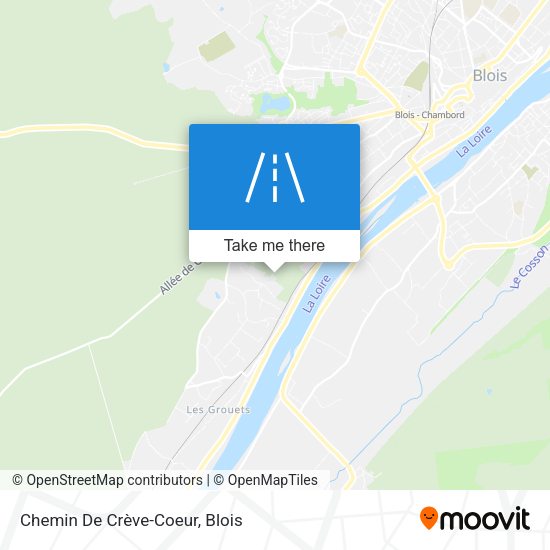 Chemin De Crève-Coeur map