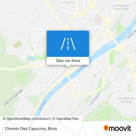 Chemin Des Capucins map