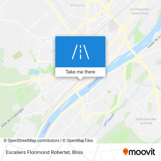 Escaliers Florimond Robertet map