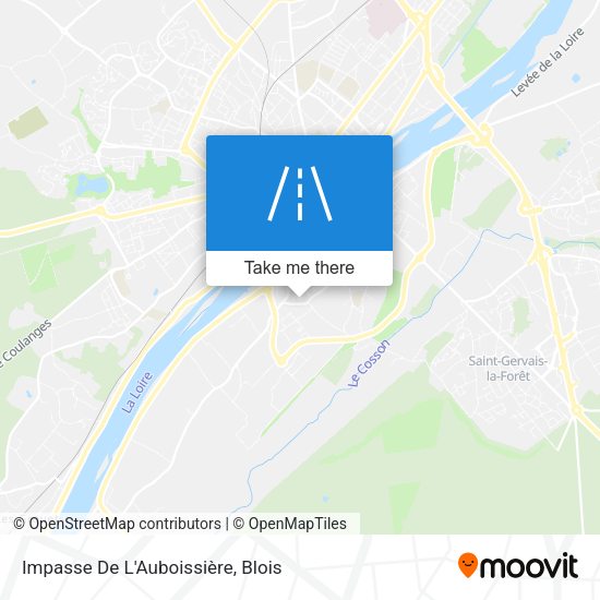 Impasse De L'Auboissière map