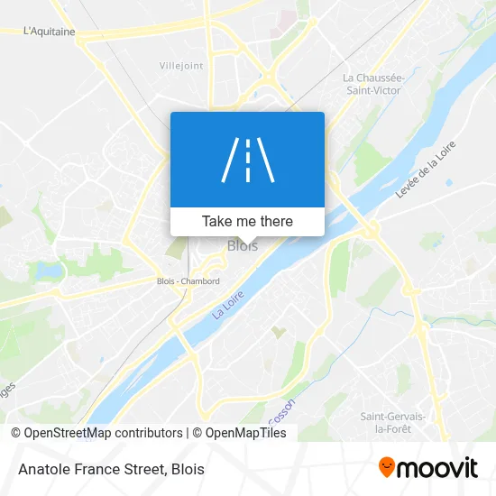 Rue Anatole France map