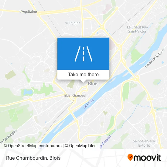 Rue Chambourdin map