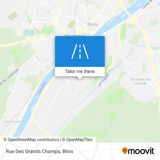 Rue Des Grands Champs map