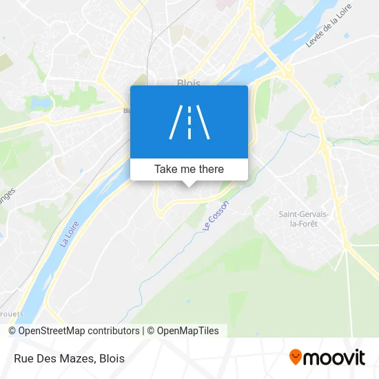 Rue Des Mazes map