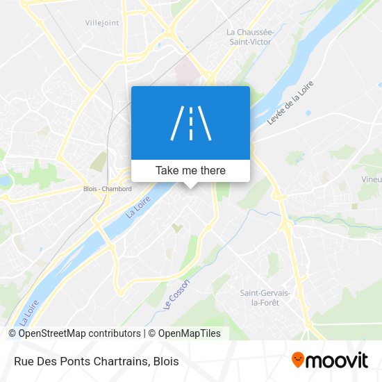Rue Des Ponts Chartrains map