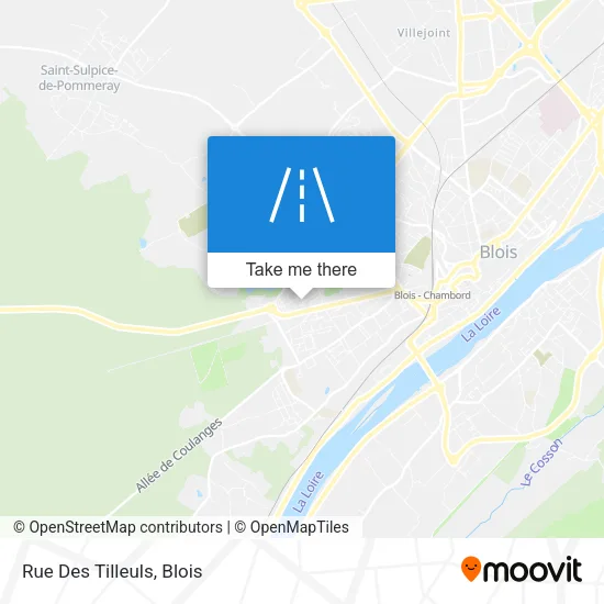Rue Des Tilleuls map