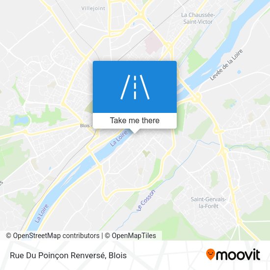 Rue Du Poinçon Renversé map