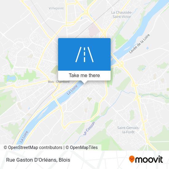 Rue Gaston D'Orléans map