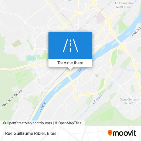 Rue Guillaume Ribier map