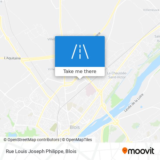 Rue Louis Joseph Philippe map