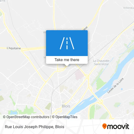 Rue Louis Joseph Philippe map