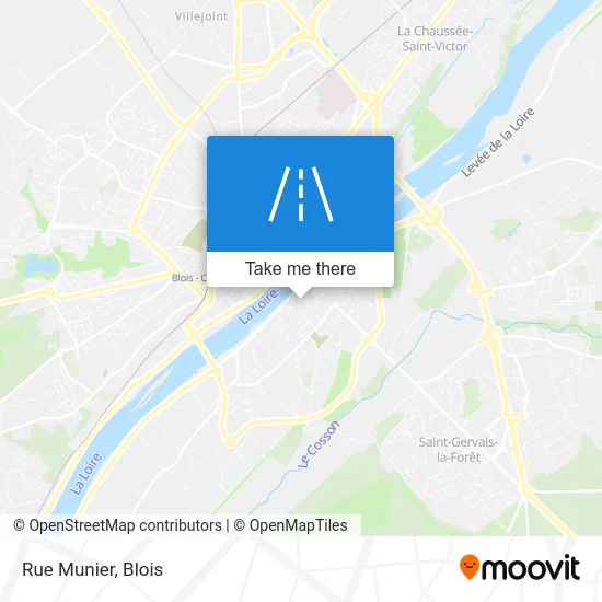 Rue Munier map