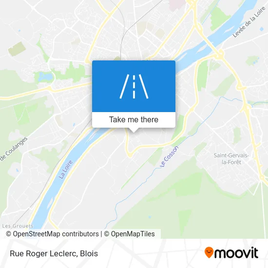 Rue Roger Leclerc map