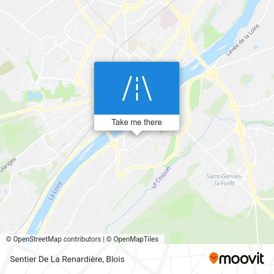 Sentier De La Renardière map