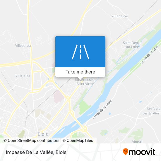 Impasse De La Vallée map