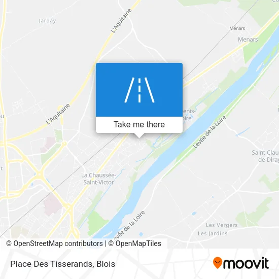 Place Des Tisserands map