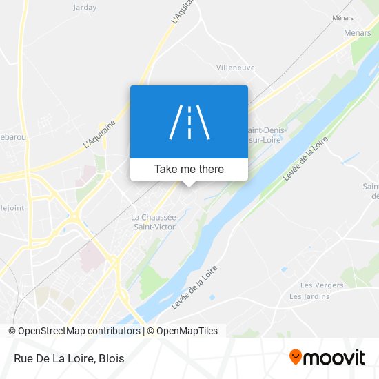 Mapa Rue De La Loire