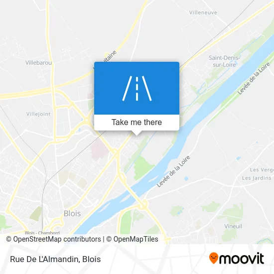 Rue De L'Almandin map