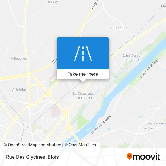 Rue Des Glycines map