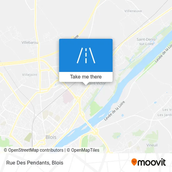 Rue Des Pendants map