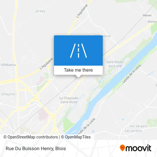 Rue Du Buisson Henry map