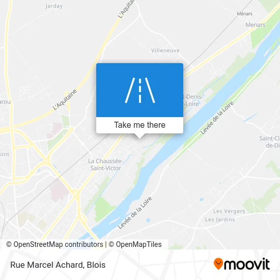 Rue Marcel Achard map