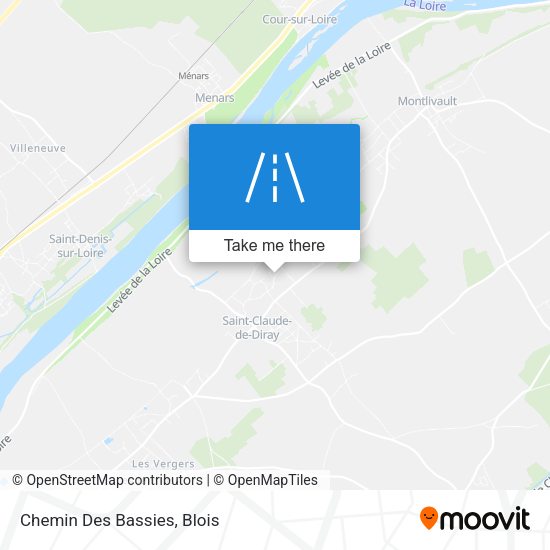 Chemin Des Bassies map