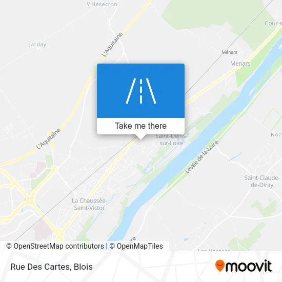 Rue Des Cartes map