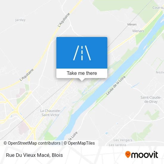 Rue Du Vieux Macé map