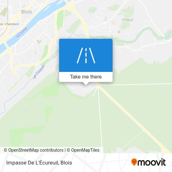 Impasse De L'Écureuil map