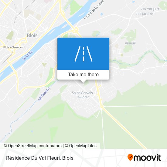 Résidence Du Val Fleuri map