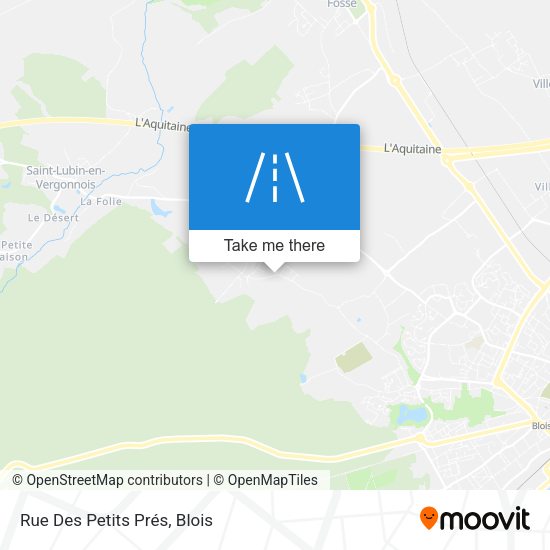 Rue Des Petits Prés map