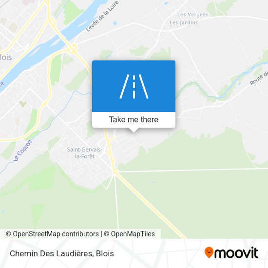 Chemin Des Laudières map
