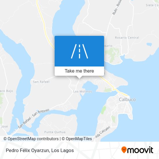 Mapa de Pedro Félix Oyarzun