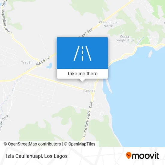 Isla Caullahuapi map