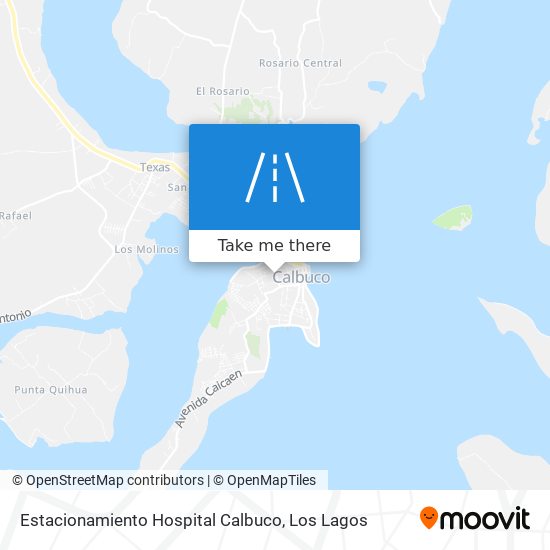 Mapa de Estacionamiento Hospital Calbuco