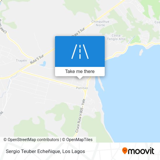 Sergio Teuber Echeñique map