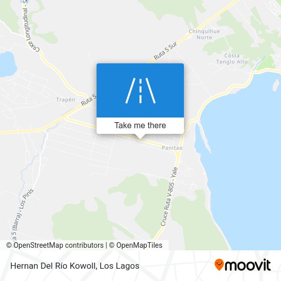 Hernan Del Río Kowoll map