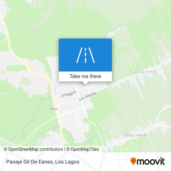 Pasaje Gil De Eanes map
