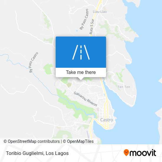 Mapa de Toribio Guglielmi