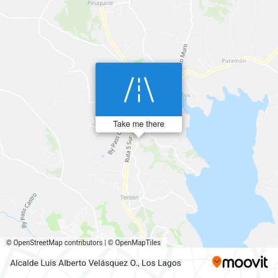 Mapa de Alcalde Luis Alberto Velásquez O.